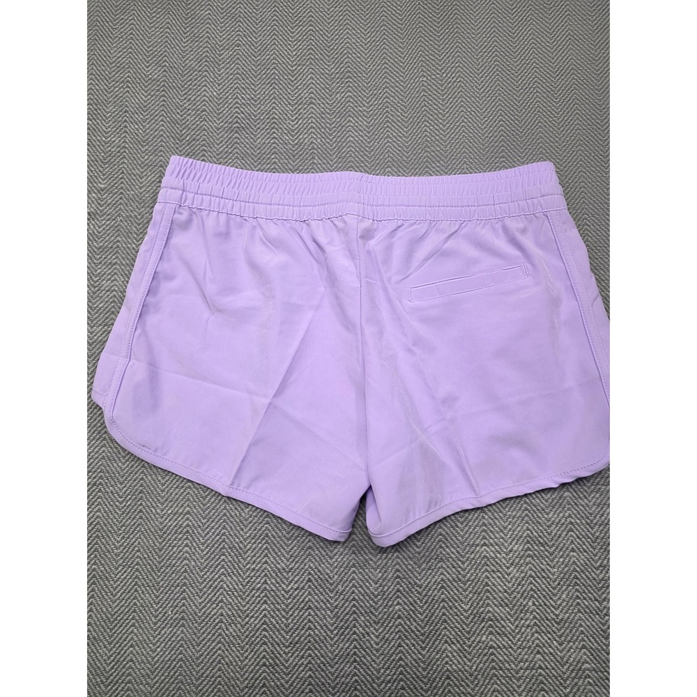 Raya Sun Womens Purple Dolphin Hem Athletic Running Shorts Size S Small Lavender - Picture 8 of 11